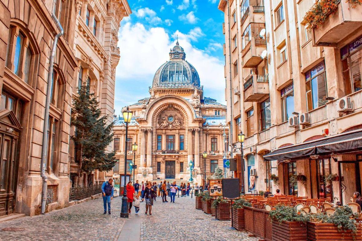 Central Old City Center Studio Universitate Coltea - Cav9 Bukarest Exterior foto